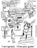 funny medical cartoon 1042 patient directions doctors office hospital gown xray emergency cardiology surgery cafeteria admissions confused doctors nurses medical staff guide